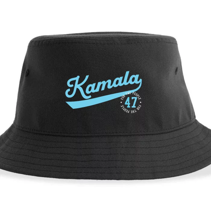 Kamala Athletic Team 47th President For The People Sustainable Bucket Hat