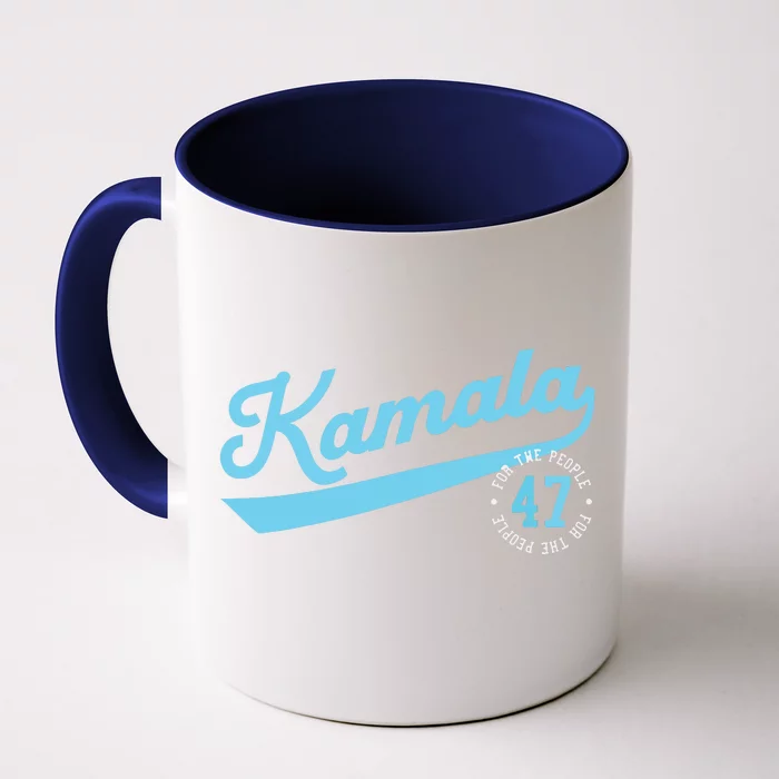 Kamala Athletic Team 47th President For The People Front & Back Coffee Mug