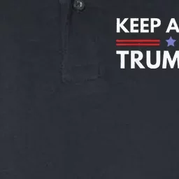 Keep America Trumpless Funny Anti Trump 2024 Pro Democrat Softstyle Adult Sport Polo