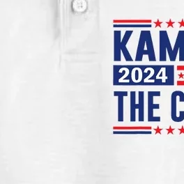 Kamala And The Coach 2024 Dry Zone Grid Performance Polo