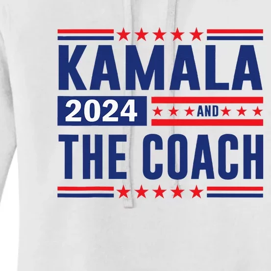 Kamala And The Coach 2024 Women's Pullover Hoodie