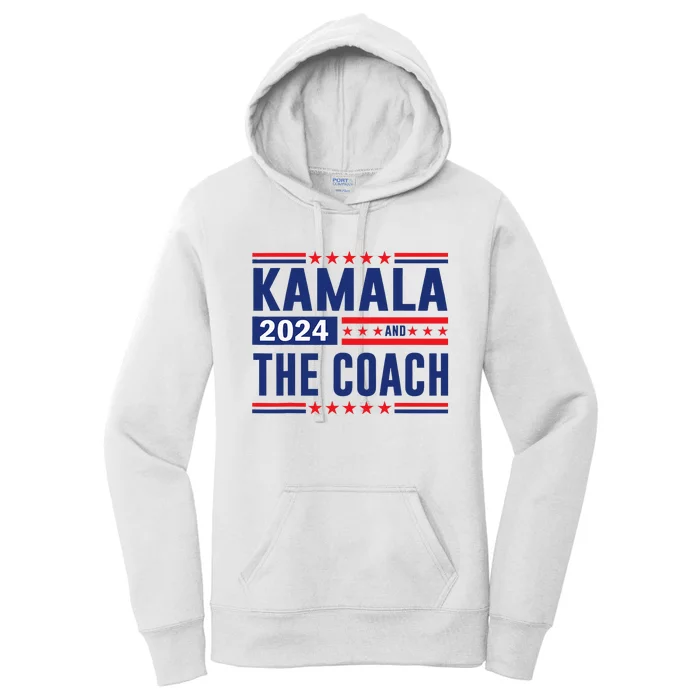 Kamala And The Coach 2024 Women's Pullover Hoodie