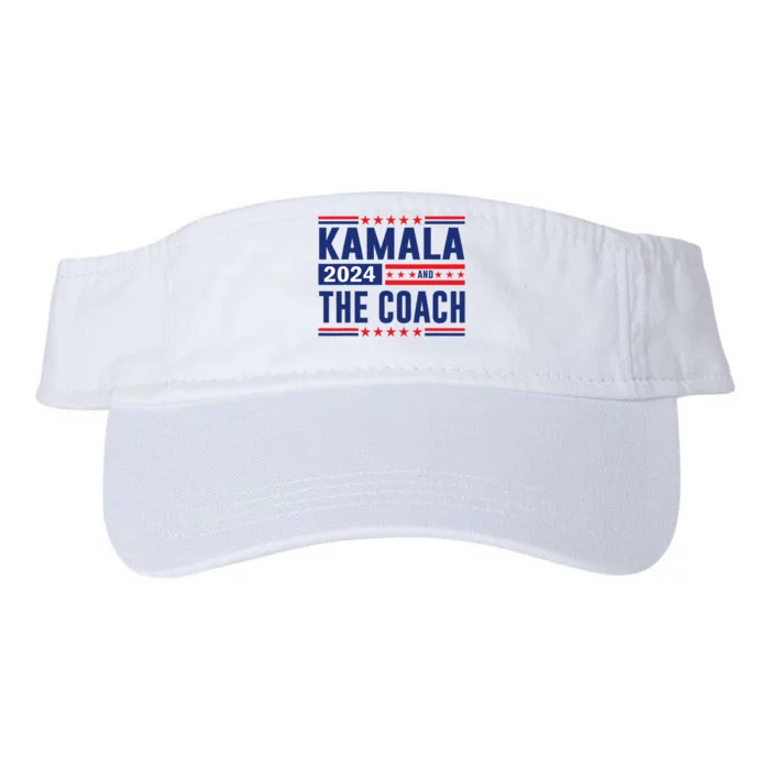 Kamala And The Coach 2024 Valucap Bio-Washed Visor