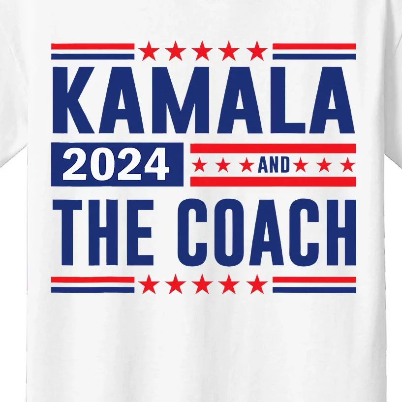 Kamala And The Coach 2024 Kids T-Shirt