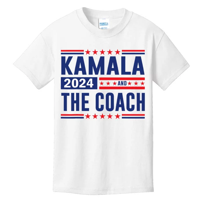 Kamala And The Coach 2024 Kids T-Shirt