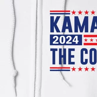 Kamala And The Coach 2024 Full Zip Hoodie