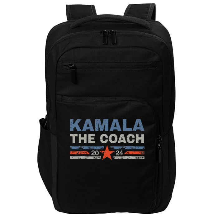 Kamala And The Coach 2024 Election Kamala Harris Tim Waltz Impact Tech Backpack