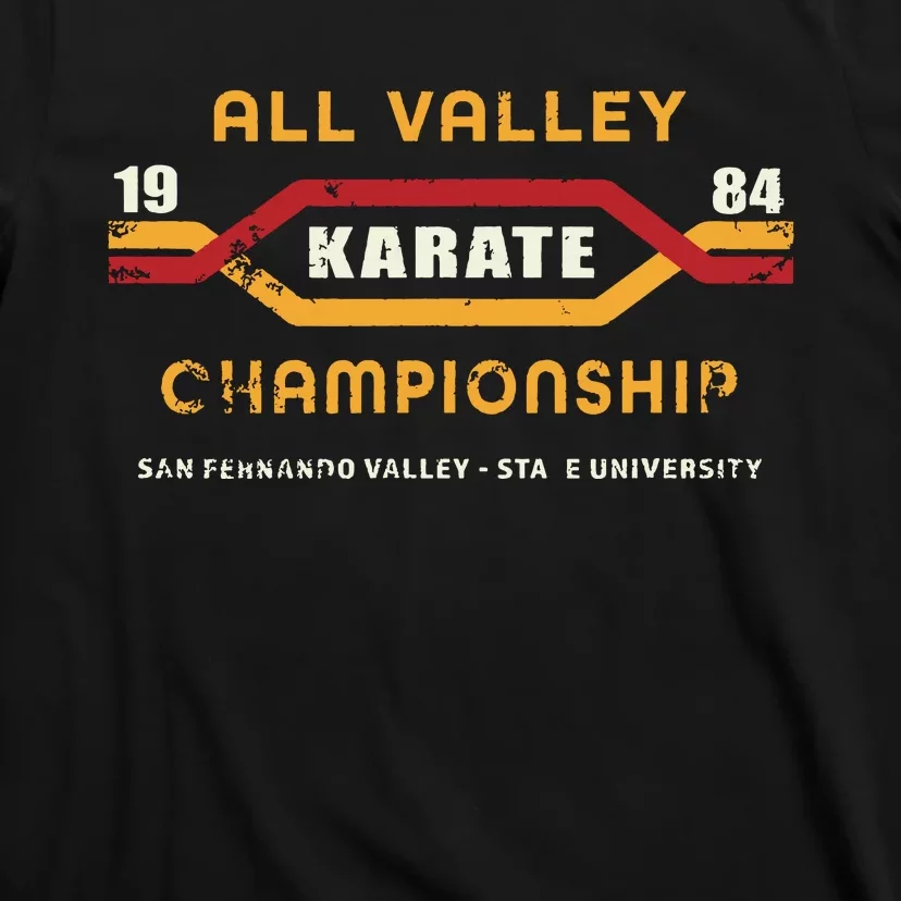 Karate All Valley 1984 Women Funny Graphic Novelty T-Shirt