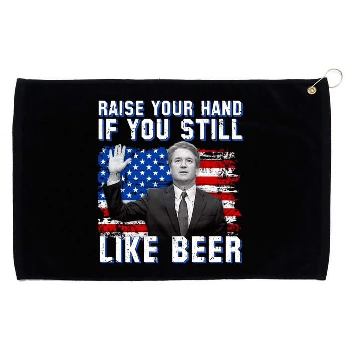 Kavanaugh Still Like Beer American Flag Grommeted Golf Towel