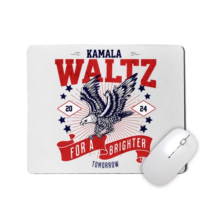 Kamala And Walz For A Brighter Tomorrow 2024 Boho Mousepad