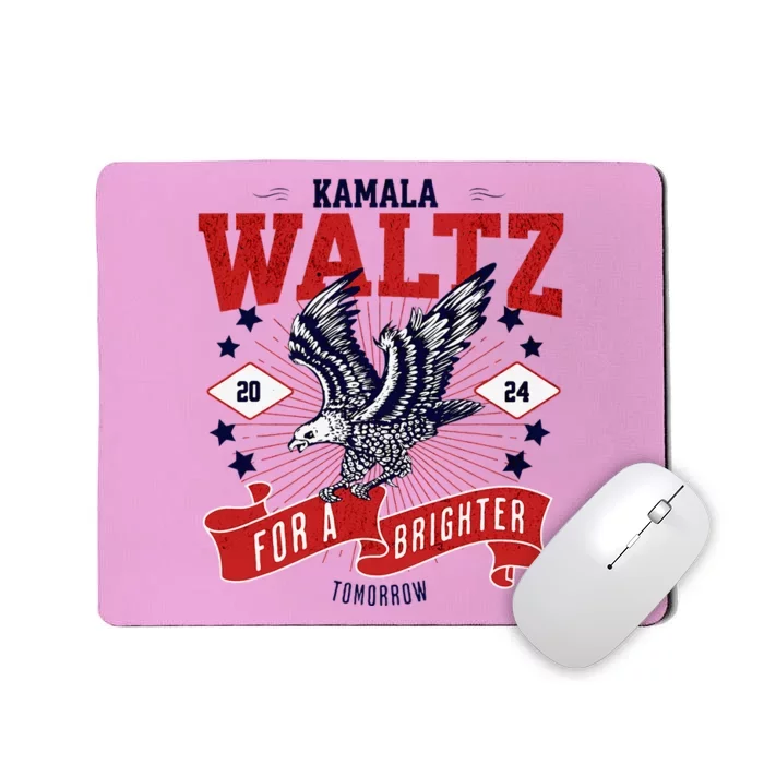 Kamala And Walz For A Brighter Tomorrow 2024 Boho Aesthetic Mousepad