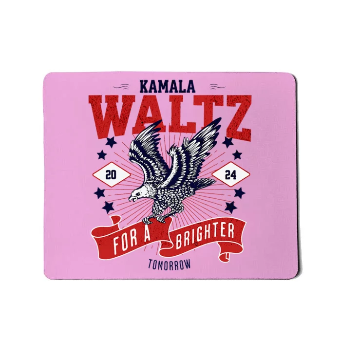 Kamala And Walz For A Brighter Tomorrow 2024 Boho Aesthetic Mousepad