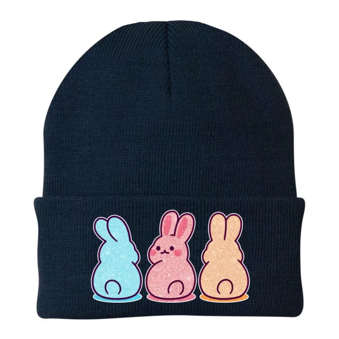 Kawaii Cute Easter Bunny Rabbits Knit Cap Winter Beanie