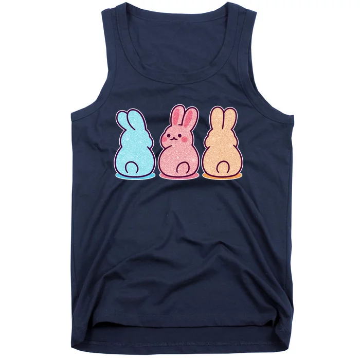 Kawaii Cute Easter Bunny Rabbits Tank Top