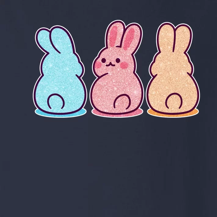 Kawaii Cute Easter Bunny Rabbits Toddler Long Sleeve Shirt