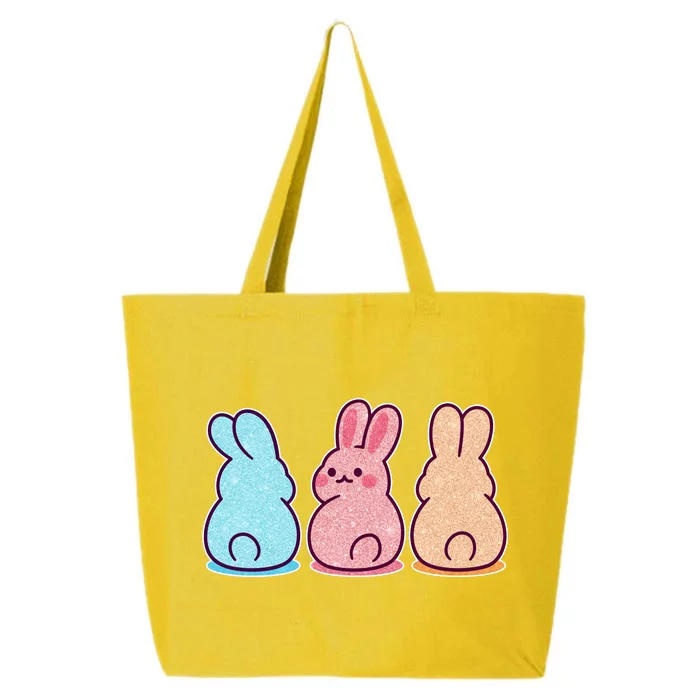 Kawaii Cute Easter Bunny Rabbits 25L Jumbo Tote