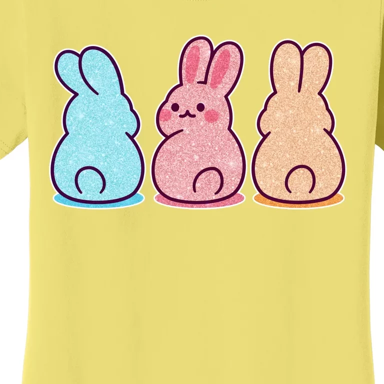 Kawaii Cute Easter Bunny Rabbits Women's T-Shirt