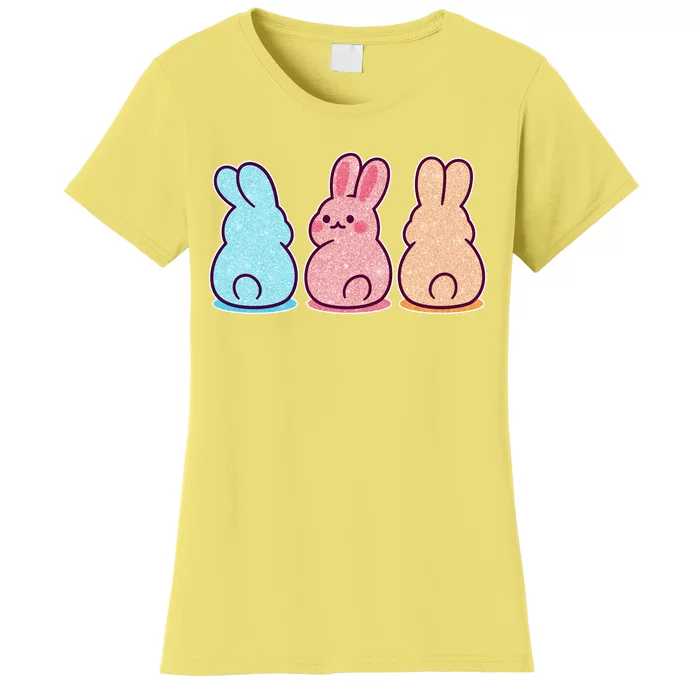 Kawaii Cute Easter Bunny Rabbits Women's T-Shirt