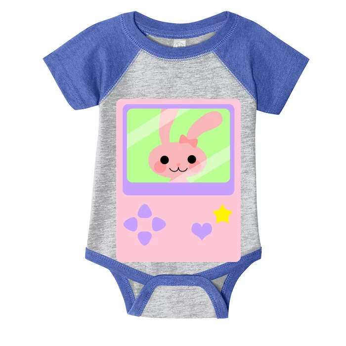 Kawaii Gamer Bunny Rabbit Infant Baby Jersey Bodysuit