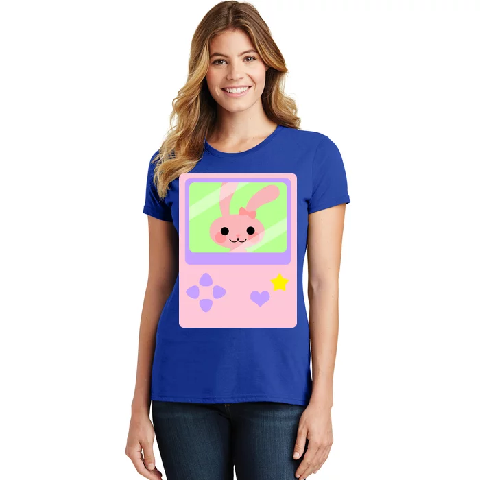 Kawaii Gamer Bunny Rabbit Women's T-Shirt