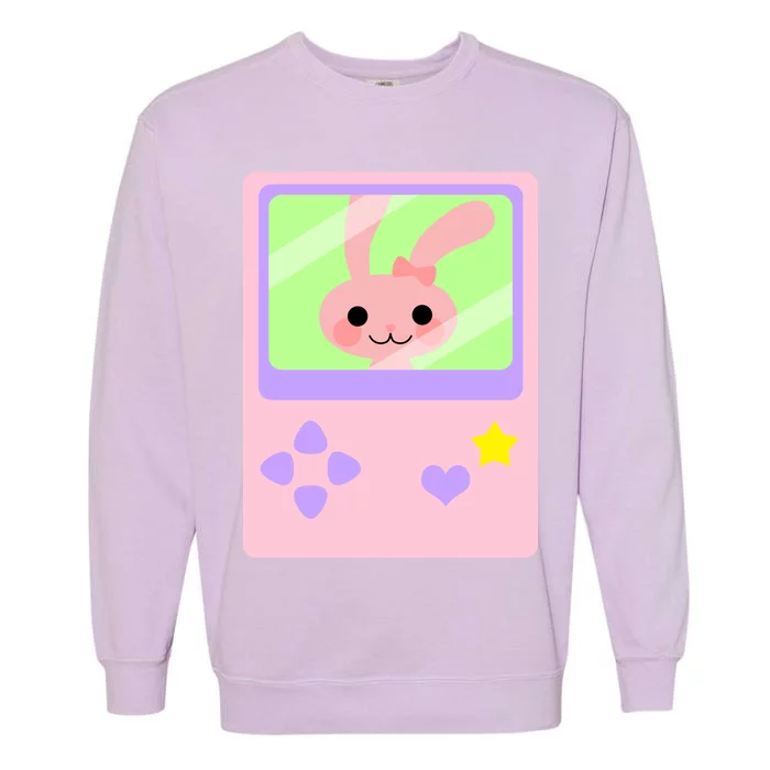 Kawaii Gamer Bunny Rabbit Garment-Dyed Sweatshirt