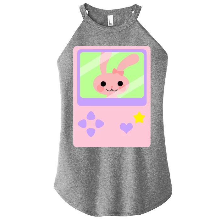 Kawaii Gamer Bunny Rabbit Women’s Perfect Tri Rocker Tank