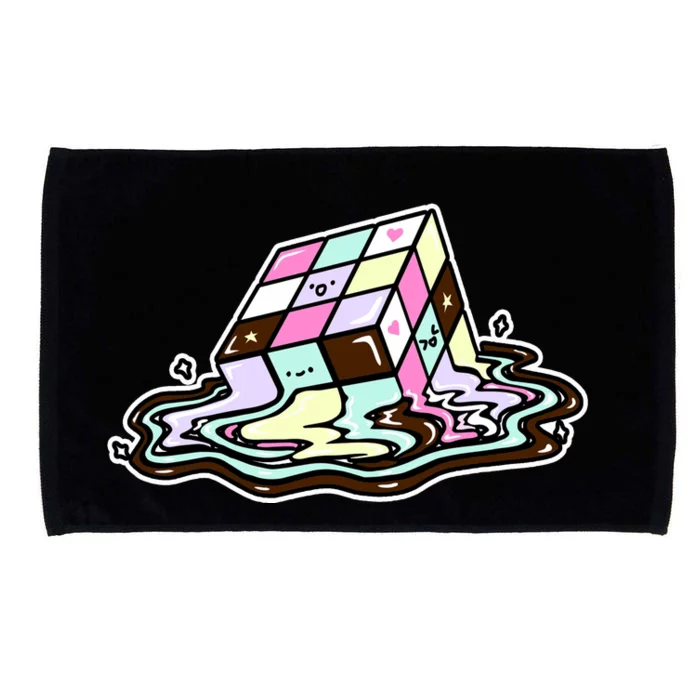 Kawaii Melting Melting Rubix Microfiber Hand Towel