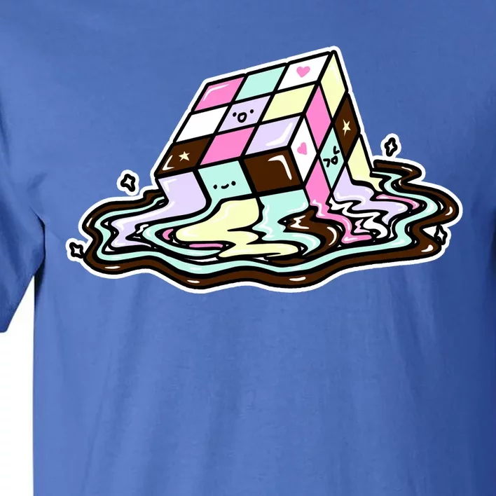 Kawaii Melting Melting Rubix Tall T-Shirt