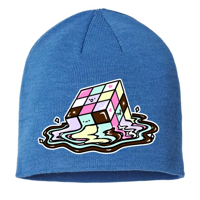 Kawaii Melting Melting Rubix 8 1/2in Sustainable Knit Beanie