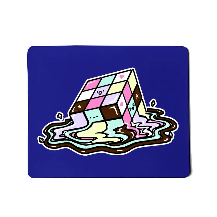 Kawaii Melting Melting Rubix Mousepad