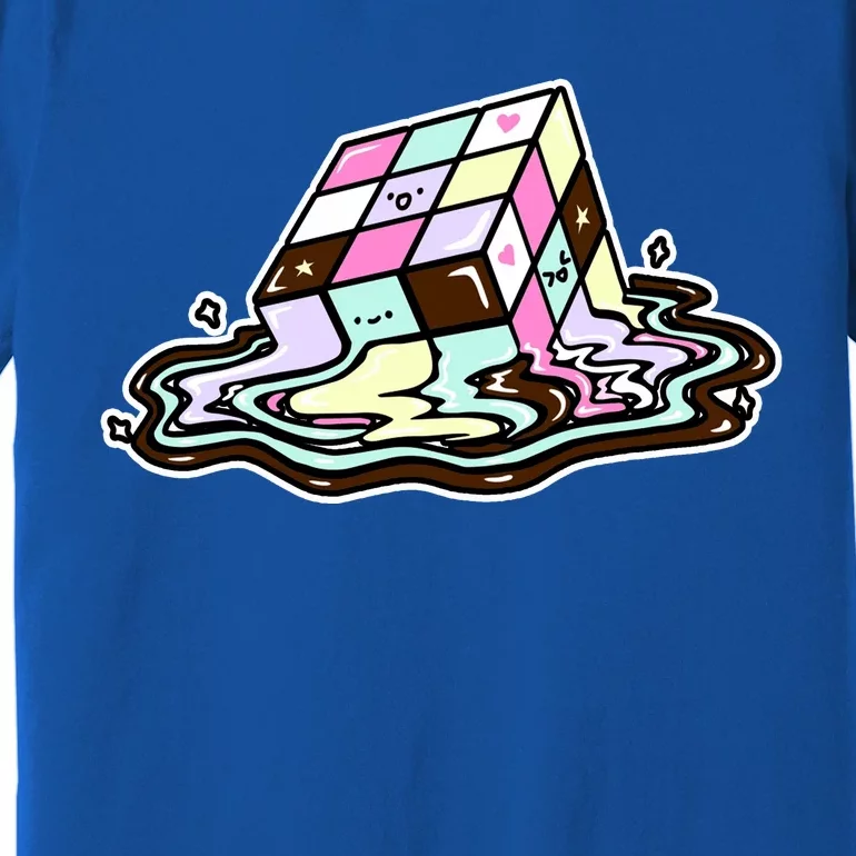 Kawaii Melting Melting Rubix Premium T-Shirt