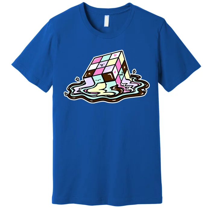 Kawaii Melting Melting Rubix Premium T-Shirt