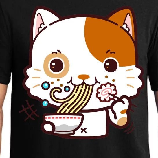 Kawaii Ramen Cat Pajama Set