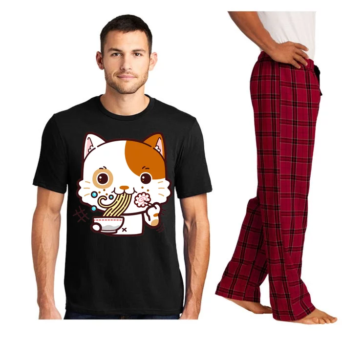 Kawaii Ramen Cat Pajama Set