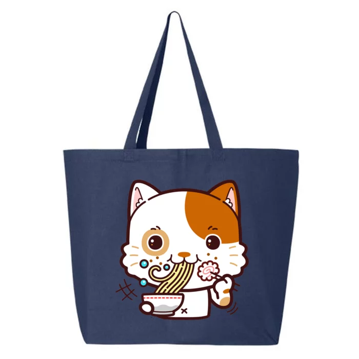 Kawaii Ramen Cat 25L Jumbo Tote