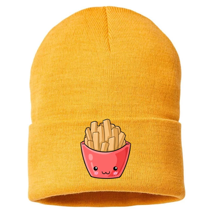 Kawii French Fry Sustainable Knit Beanie