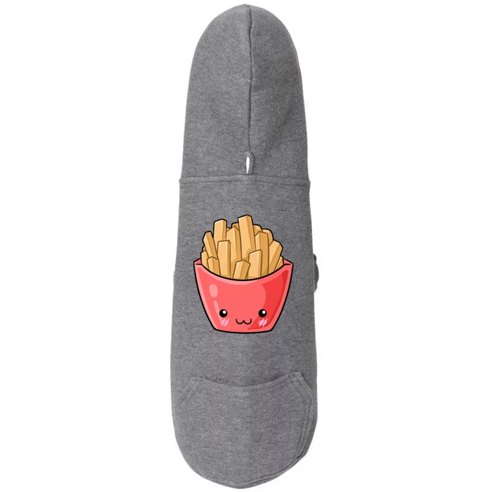 Kawii French Fry Doggie 3-End Fleece Hoodie