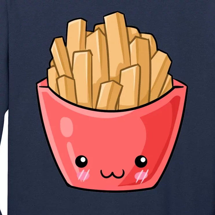 Kawii French Fry Tall Long Sleeve T-Shirt