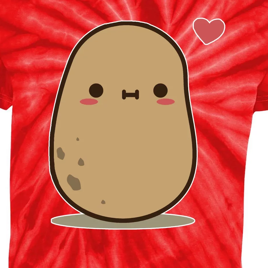 Kawii Potato Kids Tie-Dye T-Shirt