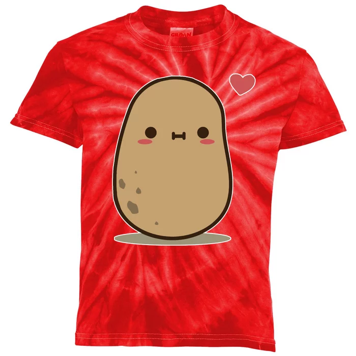 Kawii Potato Kids Tie-Dye T-Shirt