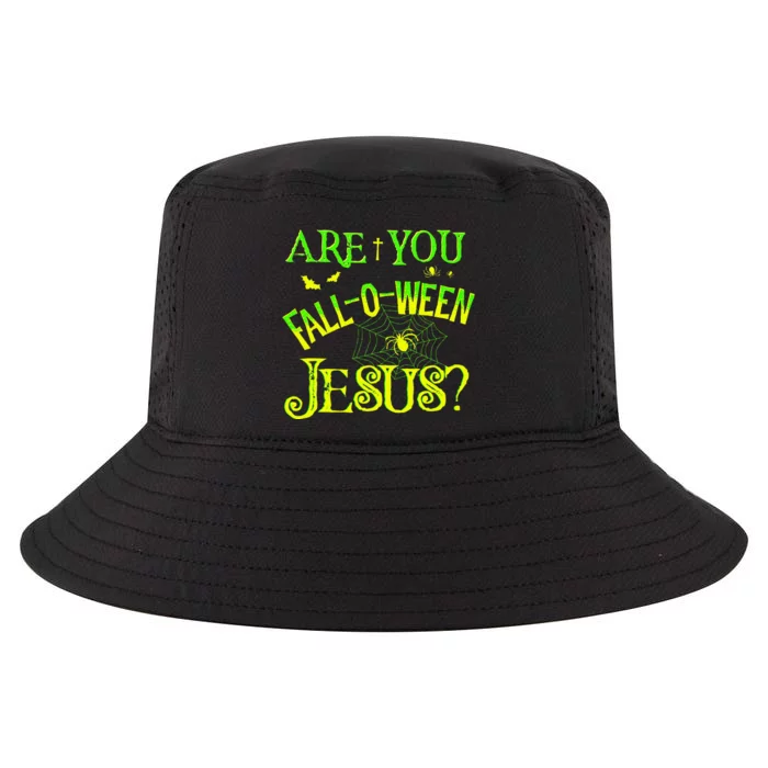 Kids Are You Fall O Ween Jesus Christian Halloween Costume Funny Cool Comfort Performance Bucket Hat