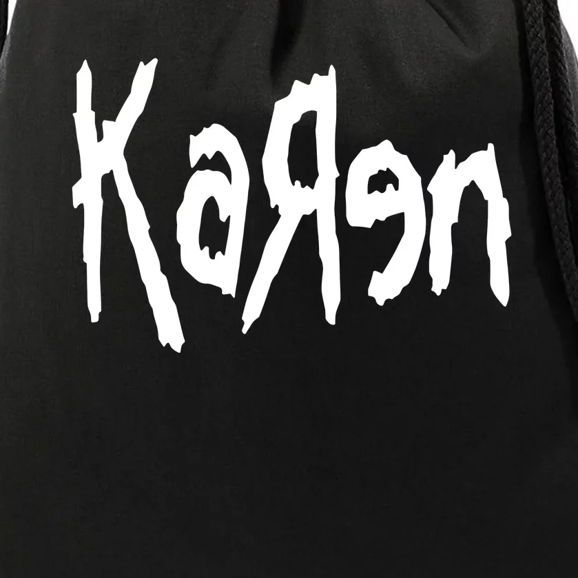 Karen Are You The Manager Drawstring Bag