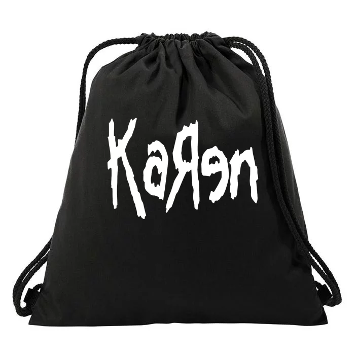 Karen Are You The Manager Drawstring Bag