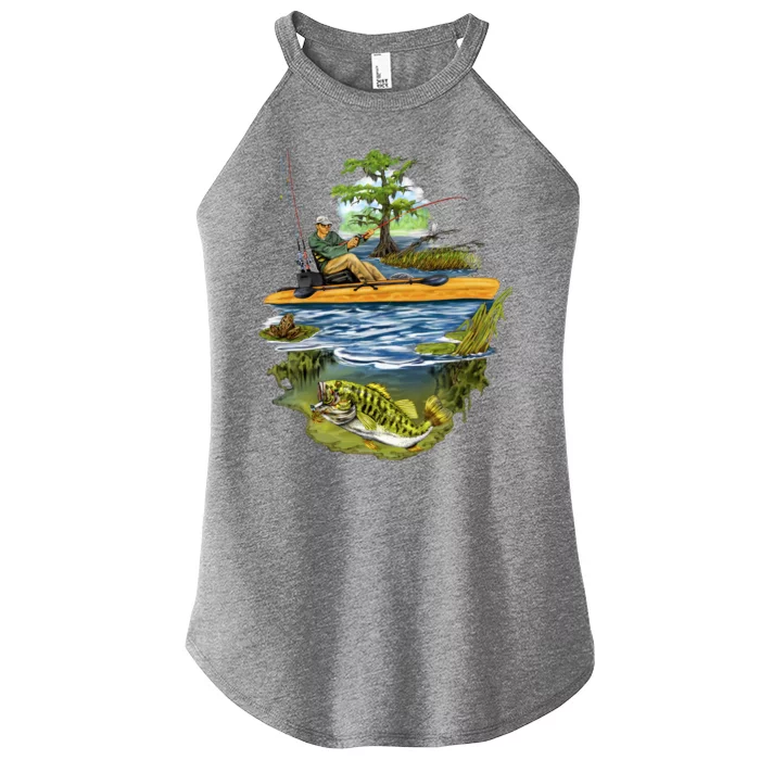 Kayak Fishing Women’s Perfect Tri Rocker Tank