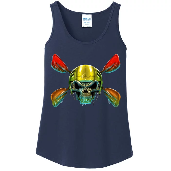 Kayak Skull Ladies Essential Tank