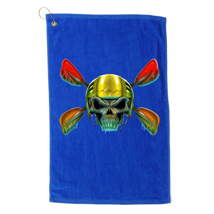 Kayak Skull Platinum Collection Golf Towel