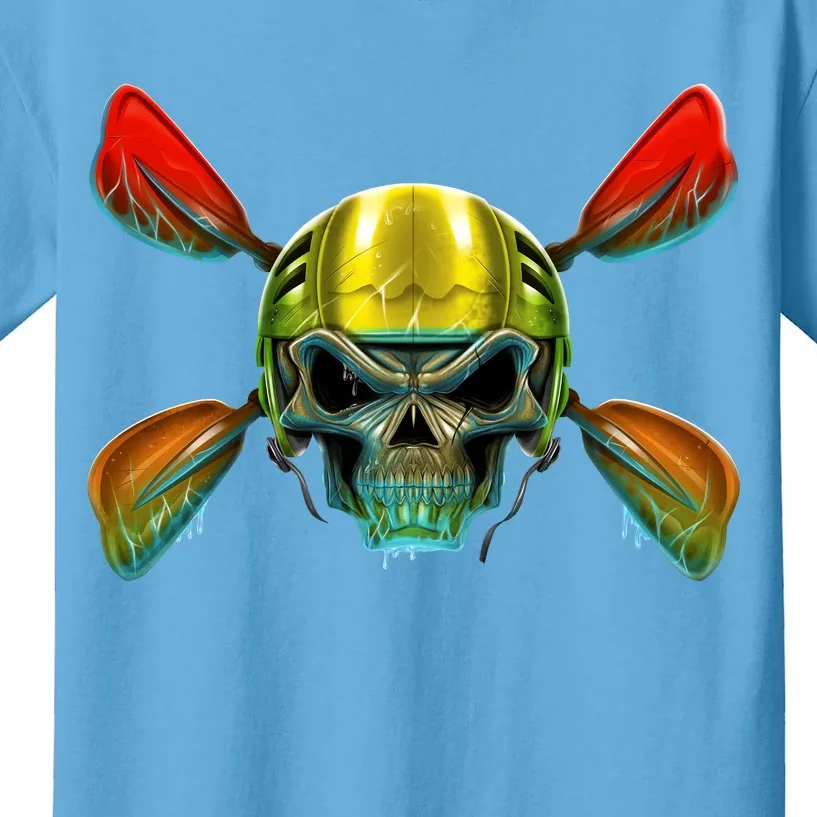 Kayak Skull Kids T-Shirt