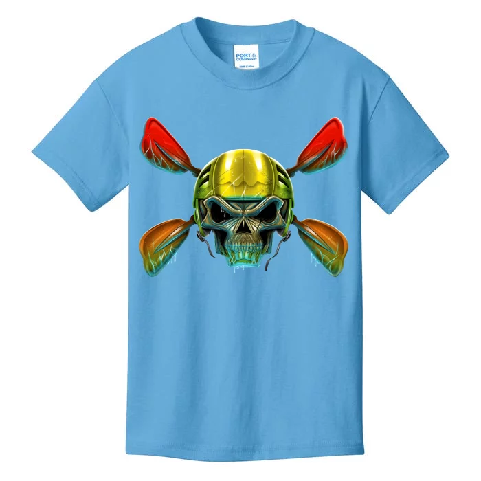 Kayak Skull Kids T-Shirt