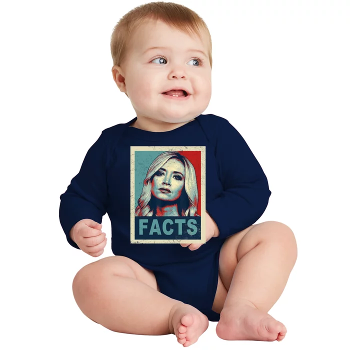 Kayleigh Facts Baby Long Sleeve Bodysuit