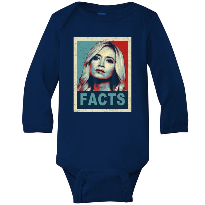 Kayleigh Facts Baby Long Sleeve Bodysuit